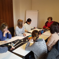 L'Aula gremita durante il Corso Intensivo "Ascolto del Minore sessualmente abusato"