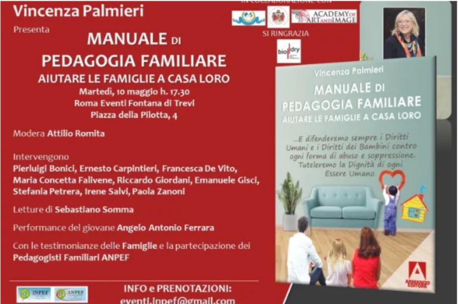 Presentazione del “Manuale di Pedagogia Familiare. Aiutare le Famiglie a casa loro”