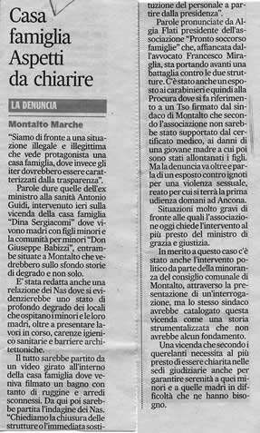 Case Famiglia Aspetti da Chiarire