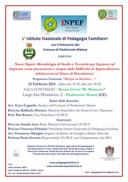 Locandina Piedimonte 22 Febbraio 2014 p