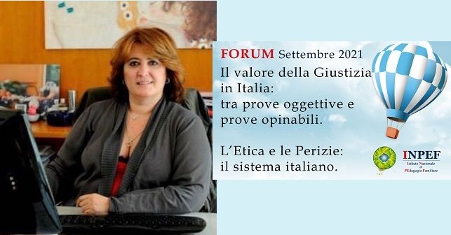 Dr.ssa Marina Baldi, Genetista medico e forense, CTU Tribunale di Roma, Coordinatrice ENPAB e Docente INPEF.