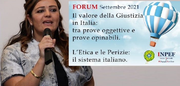 Dr.ssa Francesca De Rinaldis, Criminologa, Consulente tecnico, Psicologa forense e Docente INPEF